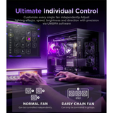 Asiahorse Umbra ARGB PWM 10-Port Fan Hub with Software
