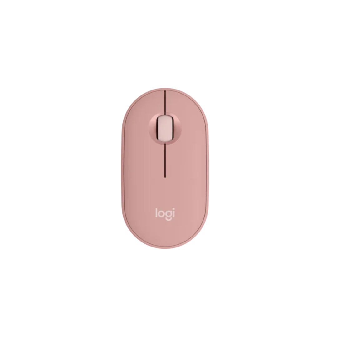 Logitech M350s Pebble 2 Slim Compact Bluetooth Wireless Mouse With Customizable Button