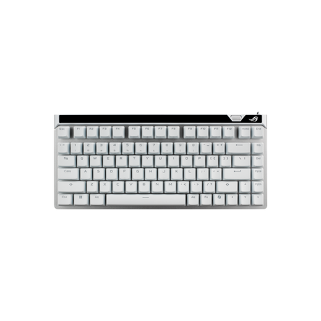 Asus ROG Falchion Ace 75HE 75% Wired Analog White Gaming Keyboard M705 (ROG HFX V2 Magnetic Switch)
