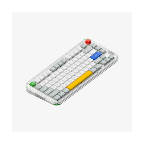 Nuphy Kick75 IO Tape Gray / Blush Nano Keyboard