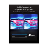 Vention HDMI A Male 2.1 version 8K 60Hz/4K@120Hz HDMI Cable ( 1M AANBF | 2M AANBH | 3m AANBI | 5MAANBJ | 10M AANBL)