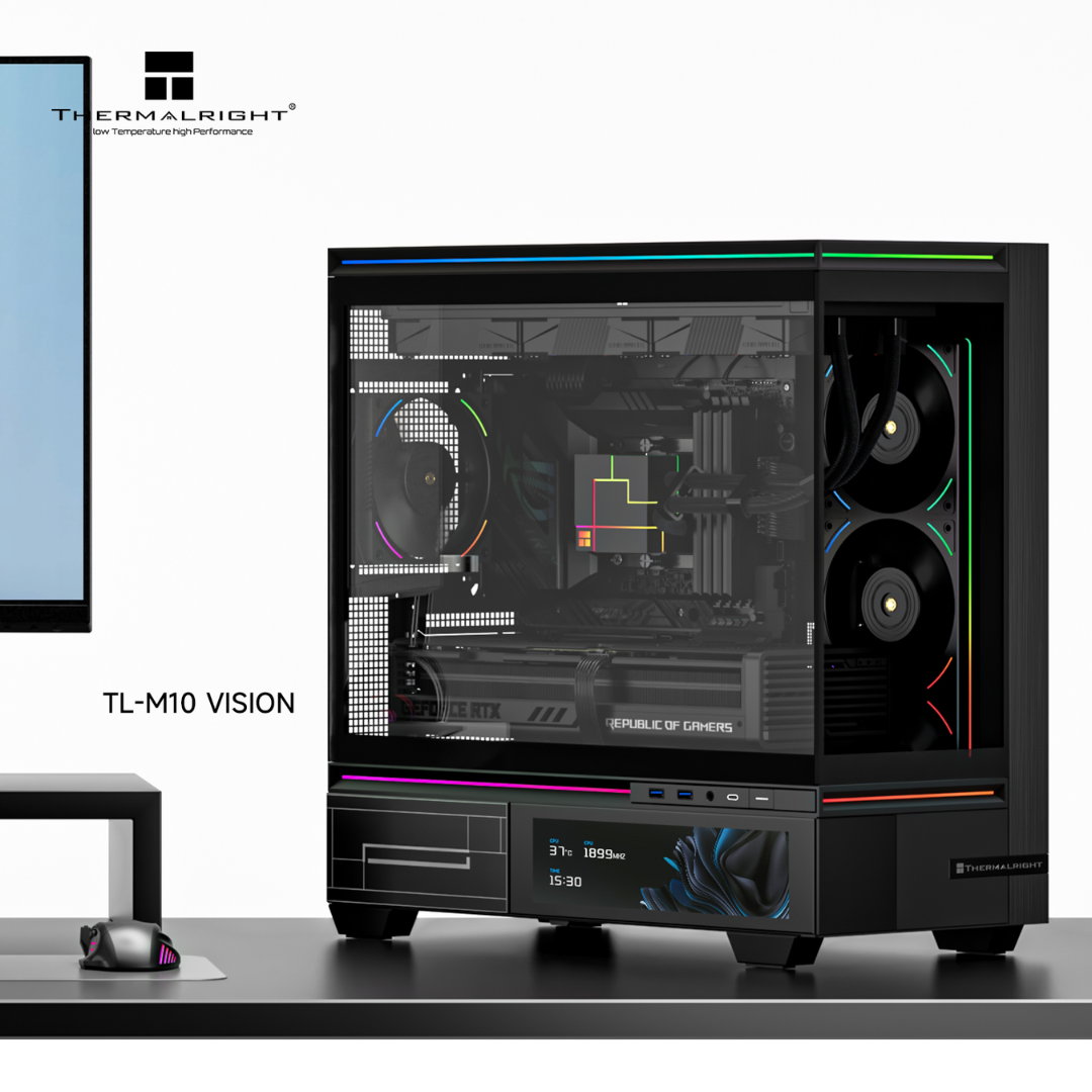 Thermalright TL-M10 Vision mATX Case ( Black | White )