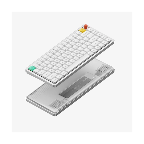 Nuphy Air75 V3 White / Blush Nano Keyboard