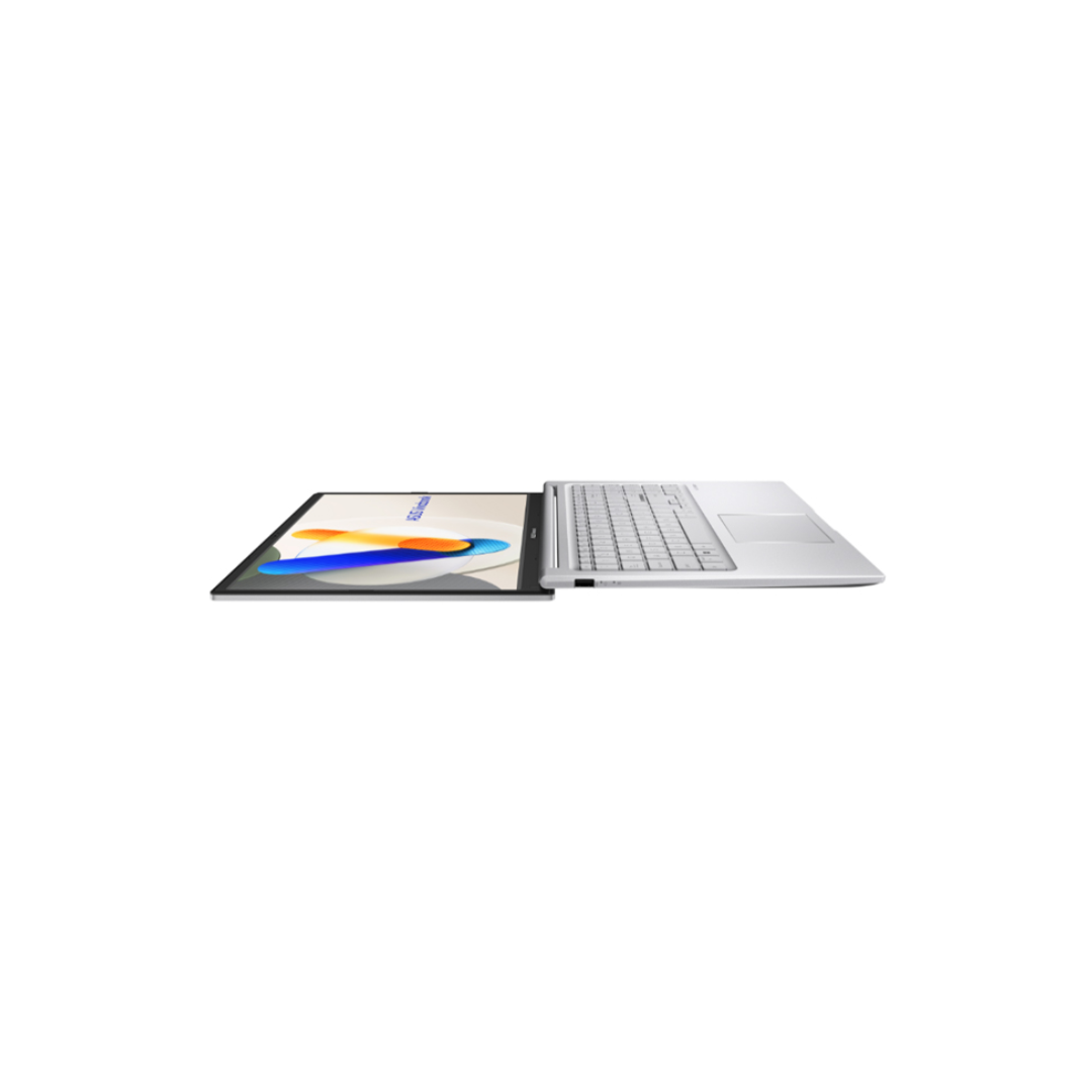 Asus Vivobook X1504VA-BQ5536WSM Laptop (Cool Silver) | 15.6" FHD 1920x1080 | Core 5 120U | 16GB D5 RAM | 512GB SSD | Intel UHD Graphics | Win11 Home | MS Office Home 2021+MS 365 | Asus Backpack