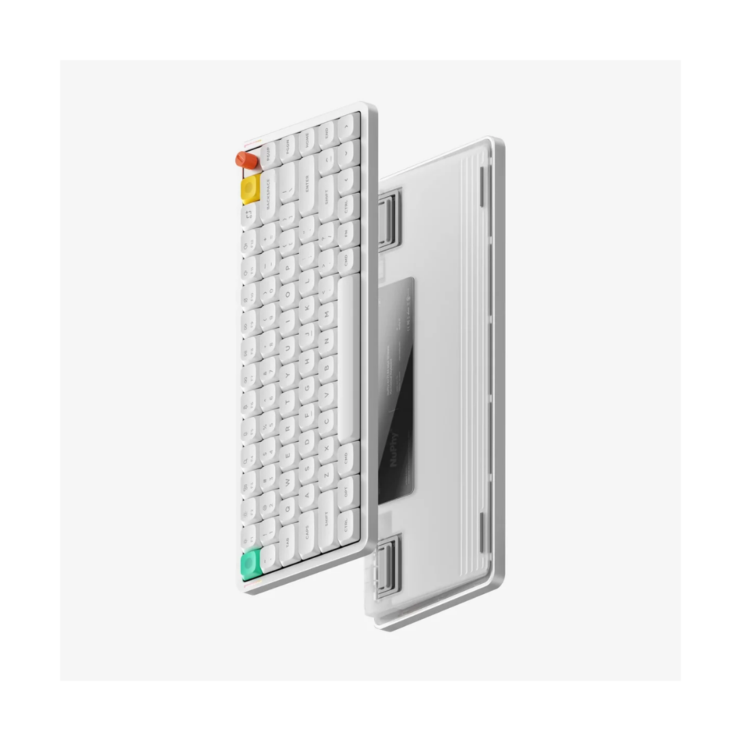 Nuphy Air75 V3 White / Blush Nano Keyboard