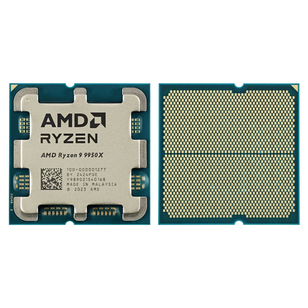 AMD Ryzen 9 9950X 16-Cores 32-Threads 80MB Cache Desktop Processor Tray