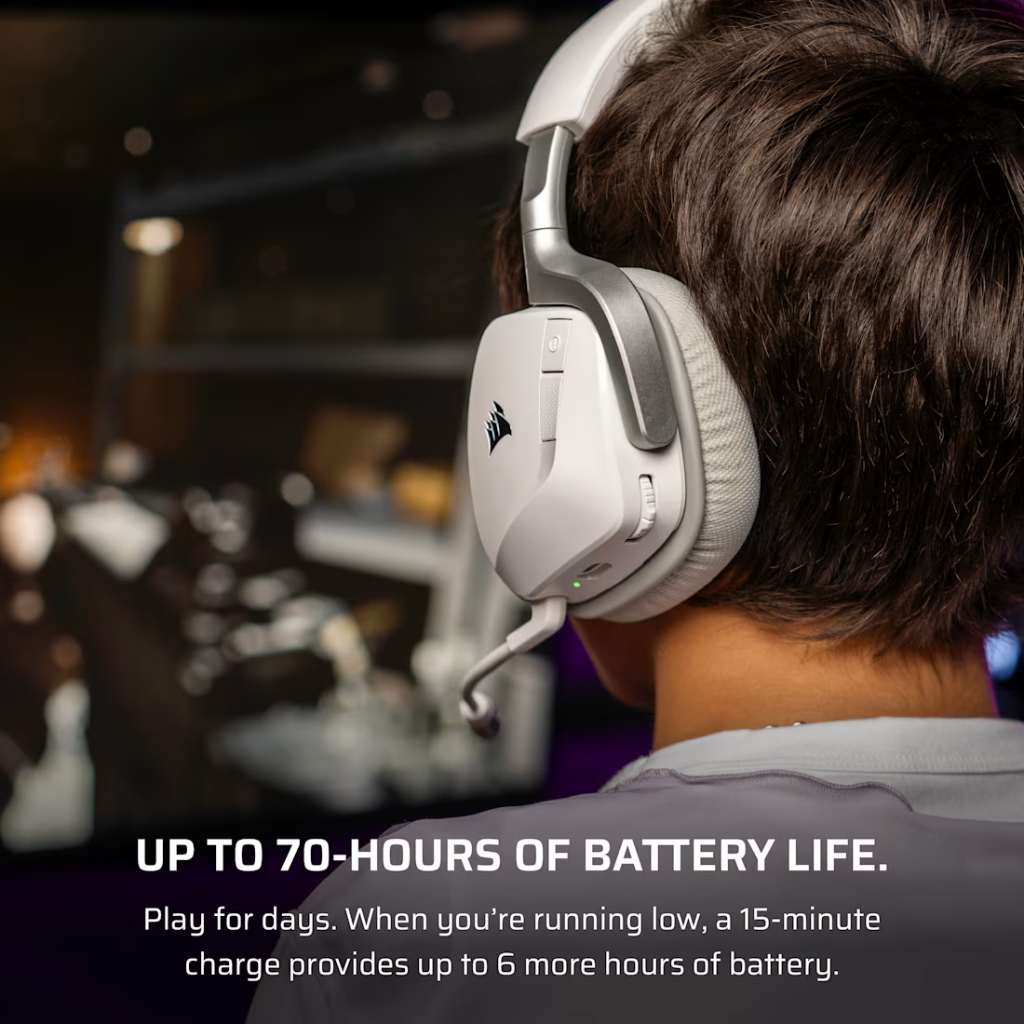 Corsair Void Wireless v2 Gaming Headset with Bluetooth for Nintendo Switch/ Playstation/ PC/ Mac/ Mobile ( Carbon CA-9011379-WW | White CA-9011380-WW )