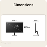 LG 27U411B-B 27" IPS 144Hz FHD 1920x1080 1ms MBR 5Ms GTG Monitor With Tilt Adjustment