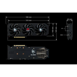 PowerColor Hellhound RX 9060 XT OC 16GB Black GDDR6 Graphics Card RX9060XT 16G-L/OC