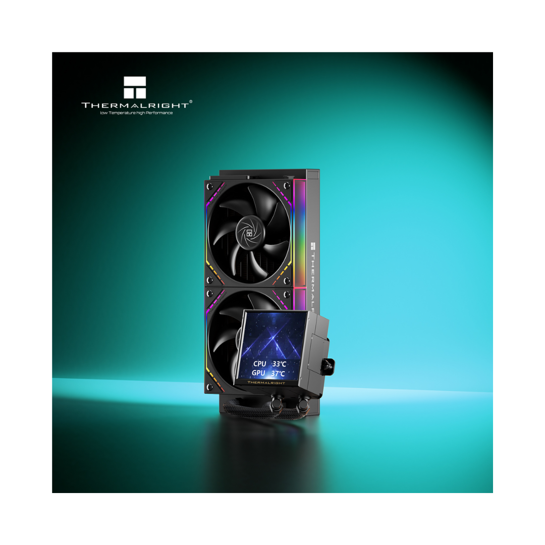 Thermalright Peerless Vision 240 ARGB CPU Liquid Cooler (Black/White)