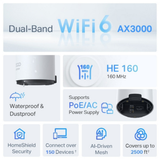 Tp-Link Deco X50 Outdoor (1 Pack) AX3000 Outdoor Whole Home Mesh WiFi6