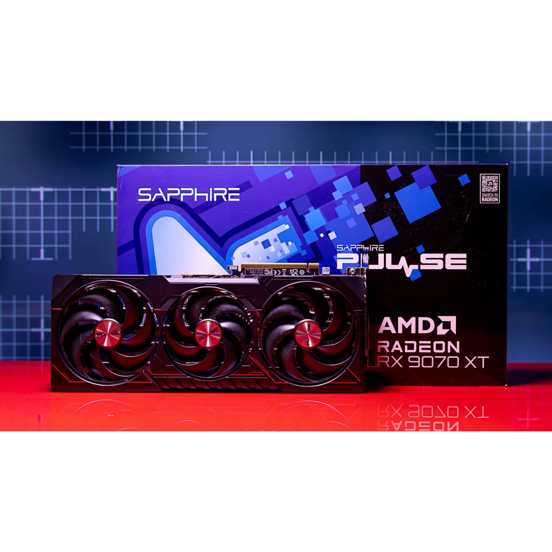 Sapphire Pulse RX 9070 XT Gaming SPR-11348-03-20G Radeon Sapphire Pulse RX 9070 XT Gaming SPR-11348-03-20G Radeon