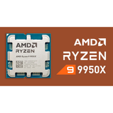 AMD Ryzen 9 9950X 16-Cores 32-Threads 80MB Cache Desktop Processor Tray