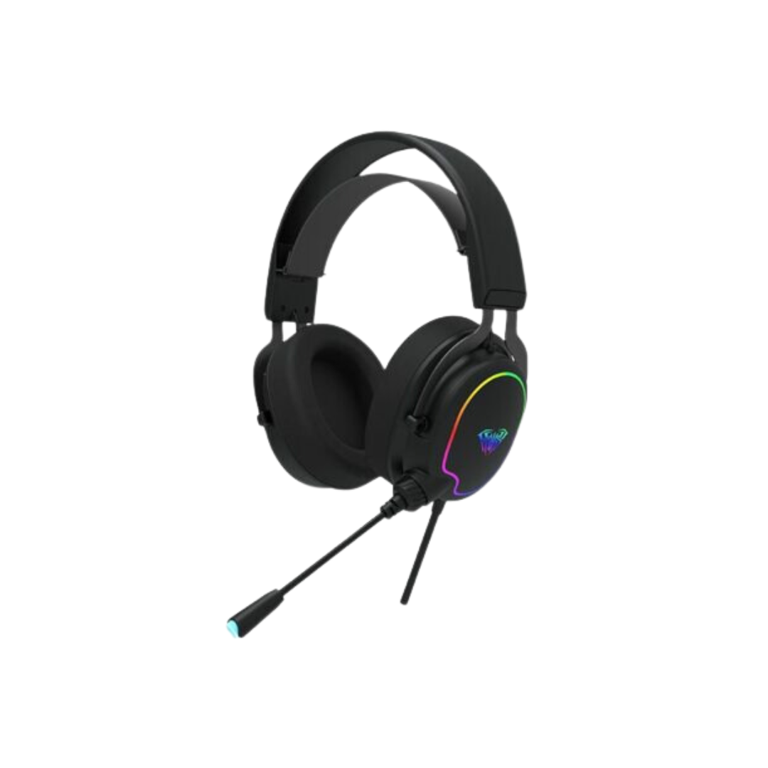 Aula Wind F606 RGB Wired Gaming Headset With Noise Cancelling Microphone