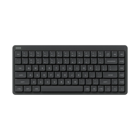 Nuphy Node75 Low-Profile Gray / Blush Nano Keyboard