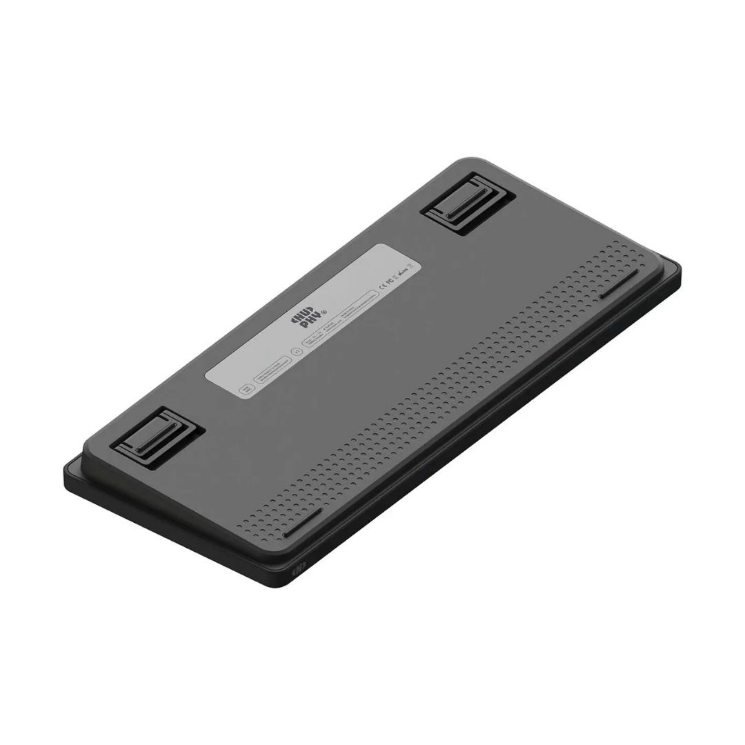 Nuphy Node75 Low-Profile Gray / Blush Nano Keyboard