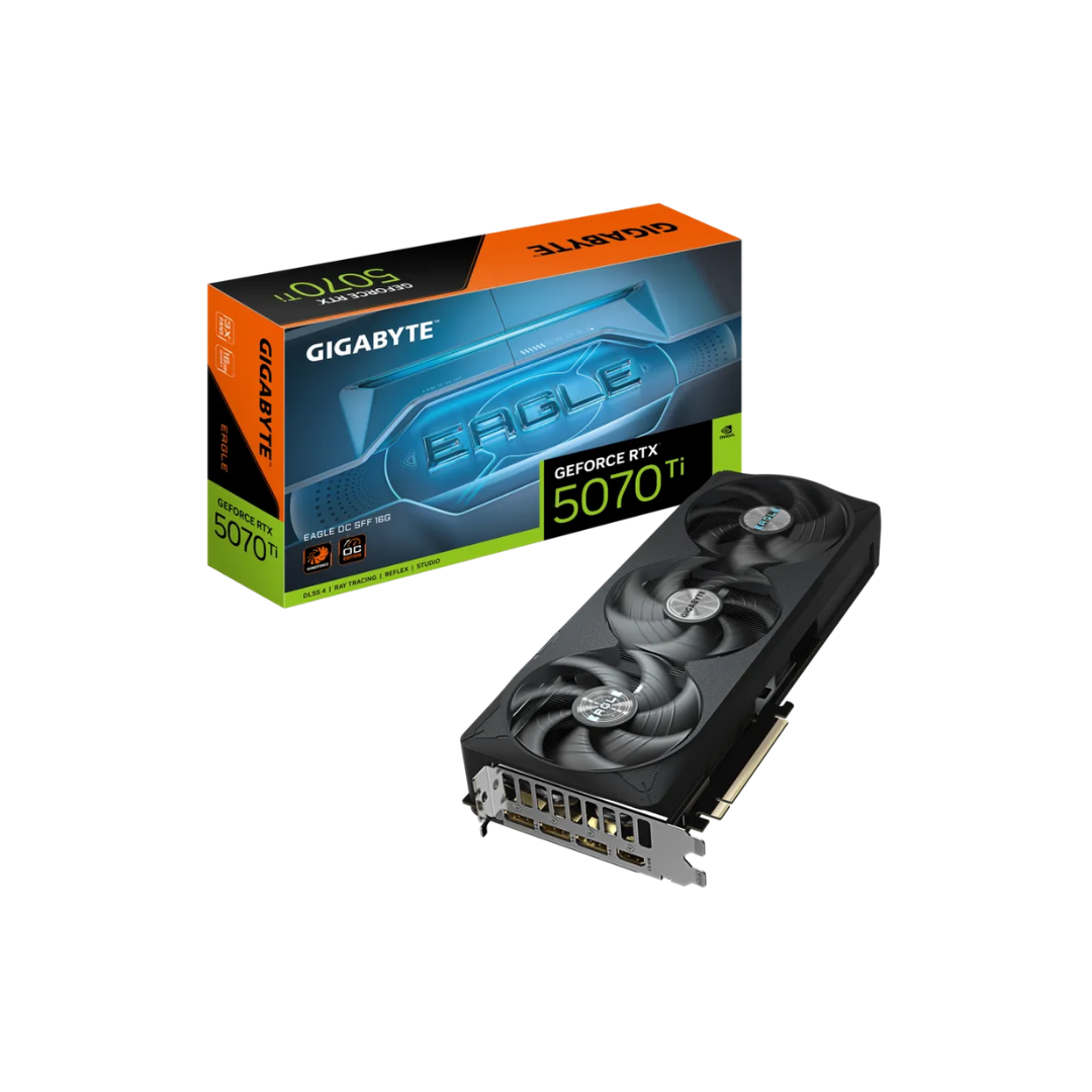 Gigabyte RTX 5070 TI Eagle OC SFF 16GB GV-N507TEAGLE-OC-16GD Gigabyte RTX 5070 TI Eagle OC SFF 16GB GV-N507TEAGLE-OC-16GD