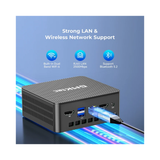 GMKtec G3 Pro NucBox Mini PC (Black) - Intel Core i3-10110U | 16GB DDR4 | 512GB M.2 | WiFi 6 | 2.5G | Windows 11 Pro