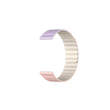 Kieslect 20mm Magnetic Strap For LORA 2 Pink + Violet + Khaki