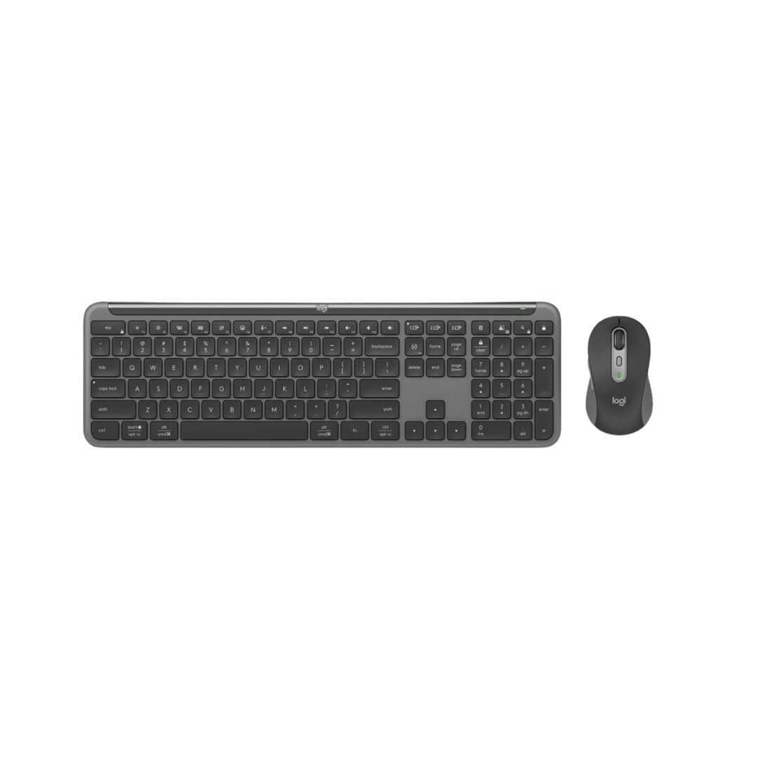 Logitech MK950 4000 DPI Signature Slim Wireless Keyboard & Mouse Combo ( Graphite 920-012475 | Off-white 920-012476 )