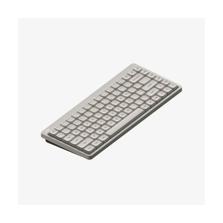 Nuphy Node75 Low-Profile White / Blush Nano Keyboard