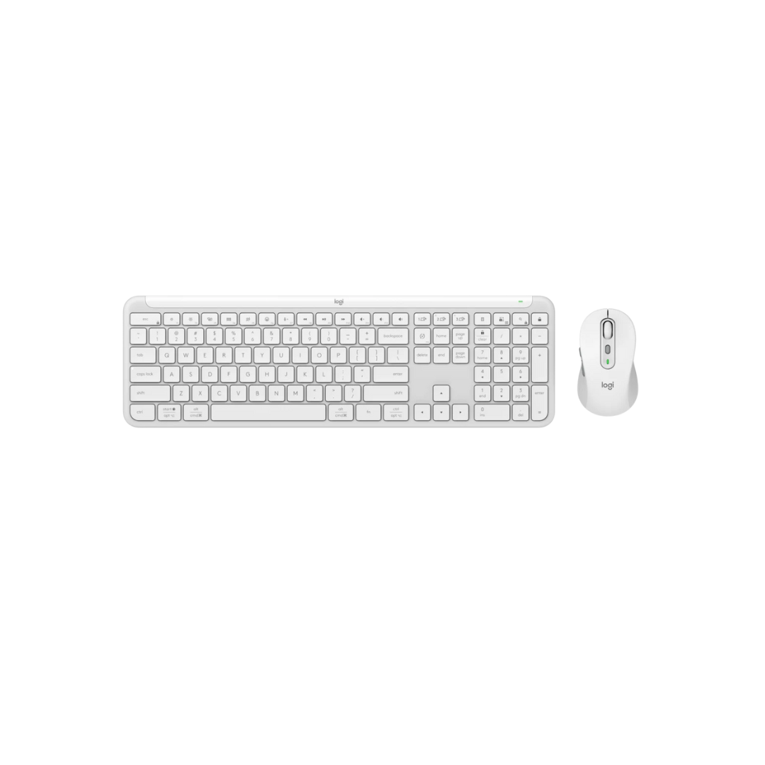 Logitech MK950 4000 DPI Signature Slim Wireless Keyboard & Mouse Combo ( Graphite 920-012475 | Off-white 920-012476 )