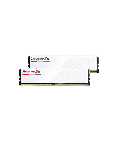 G.Skill Ripjaws S5 32GB 16GX2 DDR5 6000MT/s Silver Desktop Memory F5-6000J3238F16GX2-RS5W