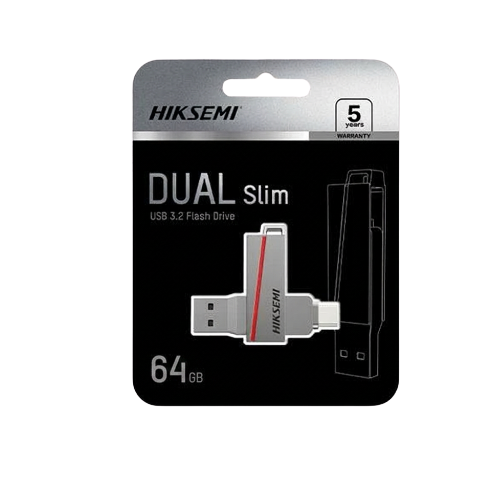 Hiksemi HS-USB-E307C U3 OTG USB-C Flash Drive ( 32GB | 64GB | 128GB )
