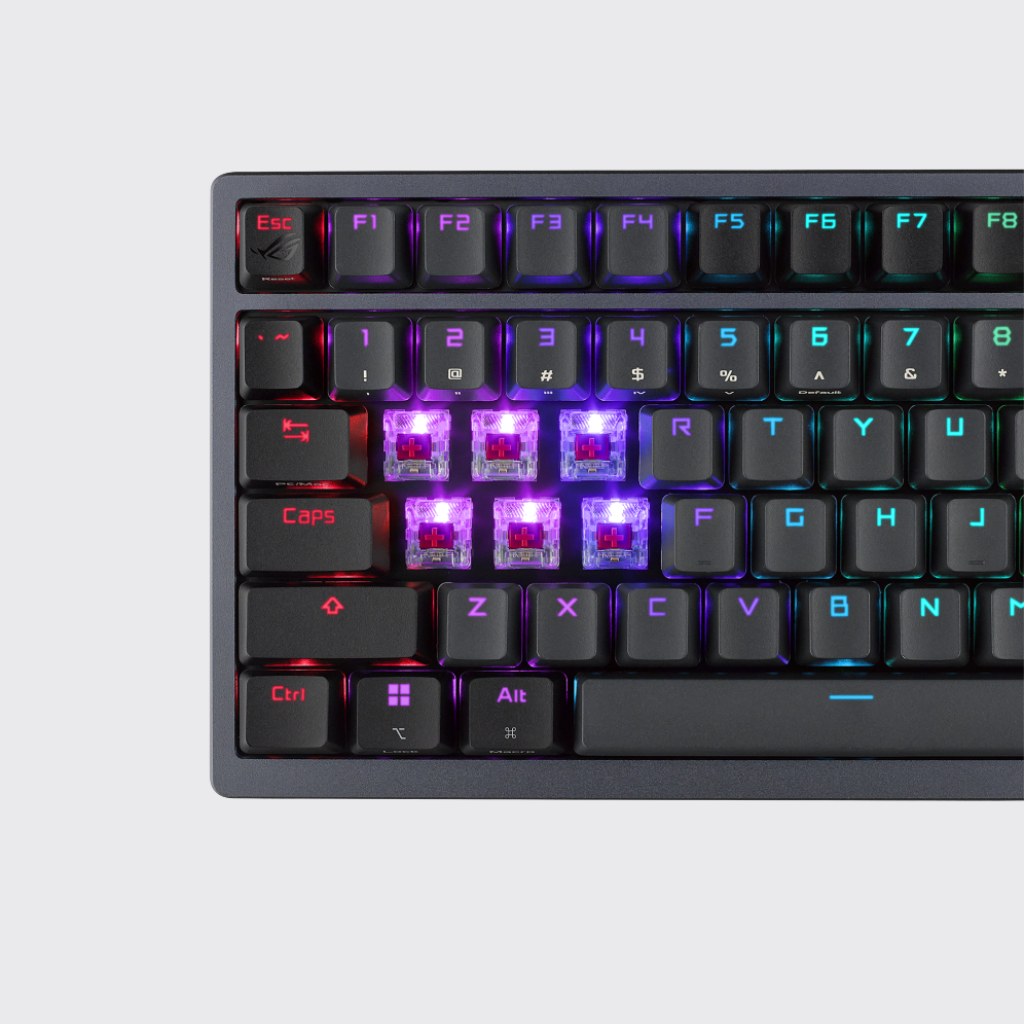 Asus ROG Azoth Black NX Storm Custom Hot-swappable Wireless Mechanical Gaming Keyboard M701