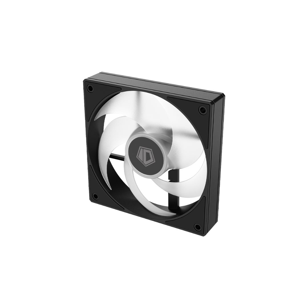 ID Cooling AS-120 ARGB Black 120mm TRIO Fan AS-120-ARGB-K TRIO