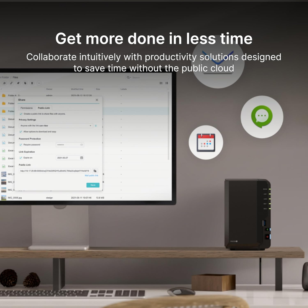Synology DS225+ Diskless System 2-Bay Diskless NAS DiskStation