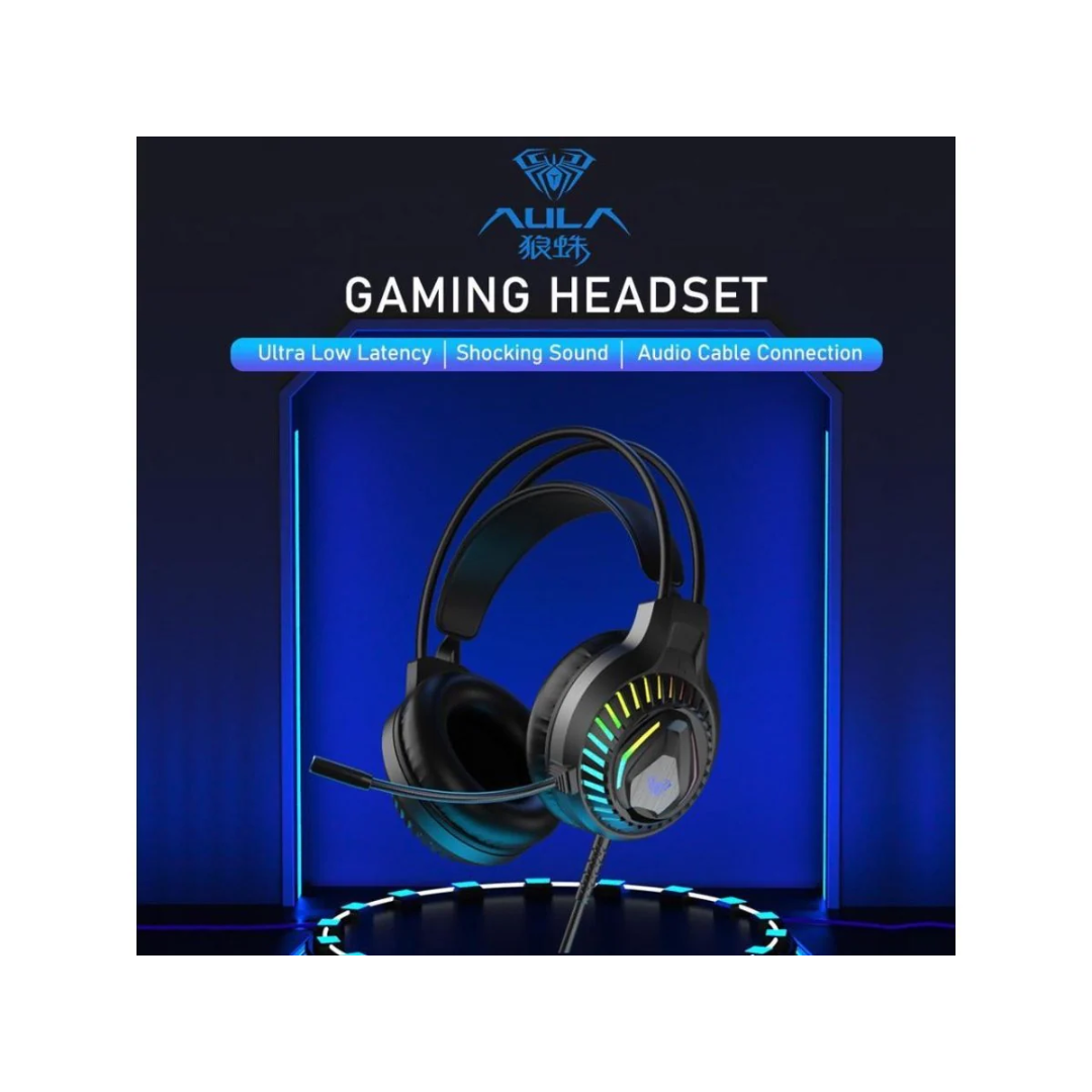 Aula Mountain S605 Wired Gaming Headset with Noise Cancelling Microphone