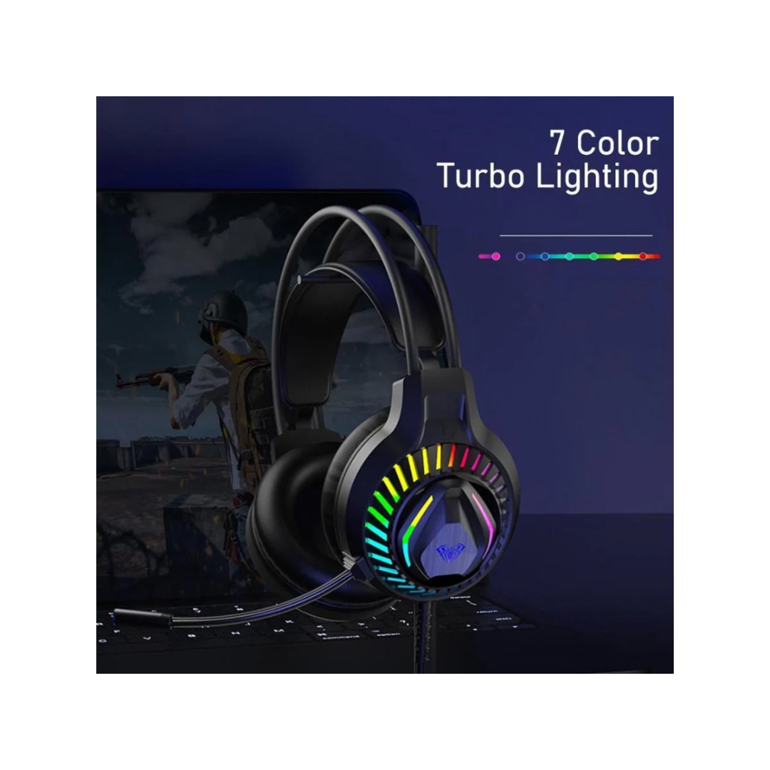 Aula Mountain S605 Wired Gaming Headset with Noise Cancelling Microphone