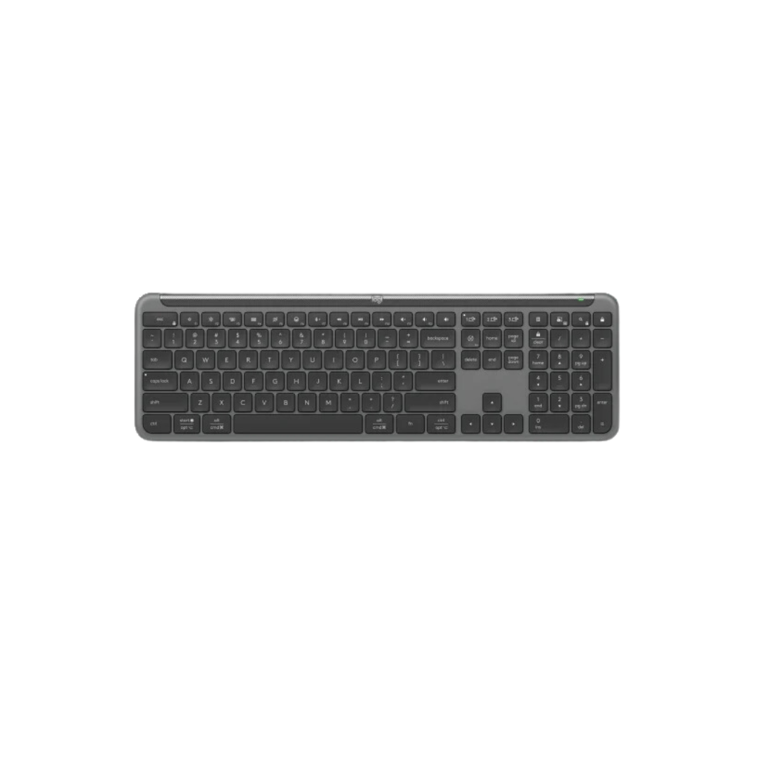 Logitech K950 Signature Slim Seamlessly Switch Wireless Keyboard ( Graphite 920-012443 | Off-white 920-012444 )