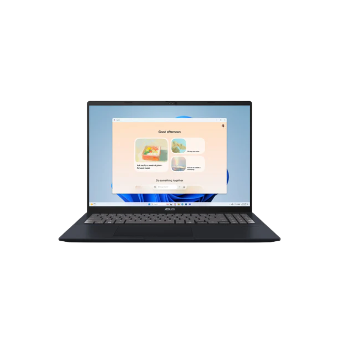 Asus Vivobook 16X X1607CA-MB110WSM Laptop (Quiet Blue) | 16" IPS WUXGA (1920x1200) | Intel Core Ultra 5 225H | 16GB RAM | 512GB SSD | Intel Graphics | Windows 11 Home | MS Office Home 2024 + MS 365 Basic | Asus Backpack + Asus MD100 Marshmallow Mouse