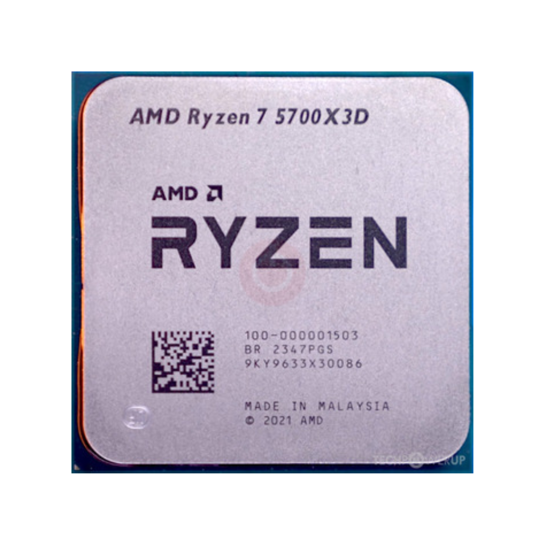 AMD Ryzen 7 5700X3D 3.0-4.10GHz 8-Core Processor Tray