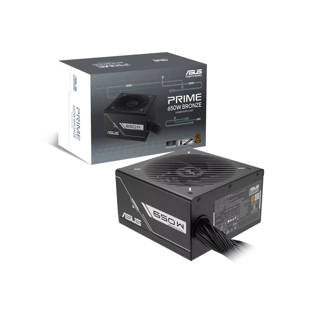 ASUS Prime 650W 80+ Bronze Power Supply PRIME-650B-BLACK