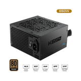 Sama K650 Black 650W 80+ Bronze ATX 2.52 Non-Modular Power Supply K0650-BKBFWA25-US
