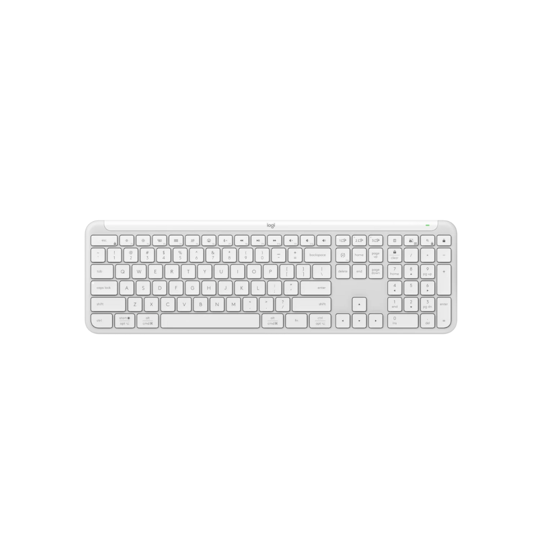 Logitech K950 Signature Slim Seamlessly Switch Wireless Keyboard ( Graphite 920-012443 | Off-white 920-012444 )