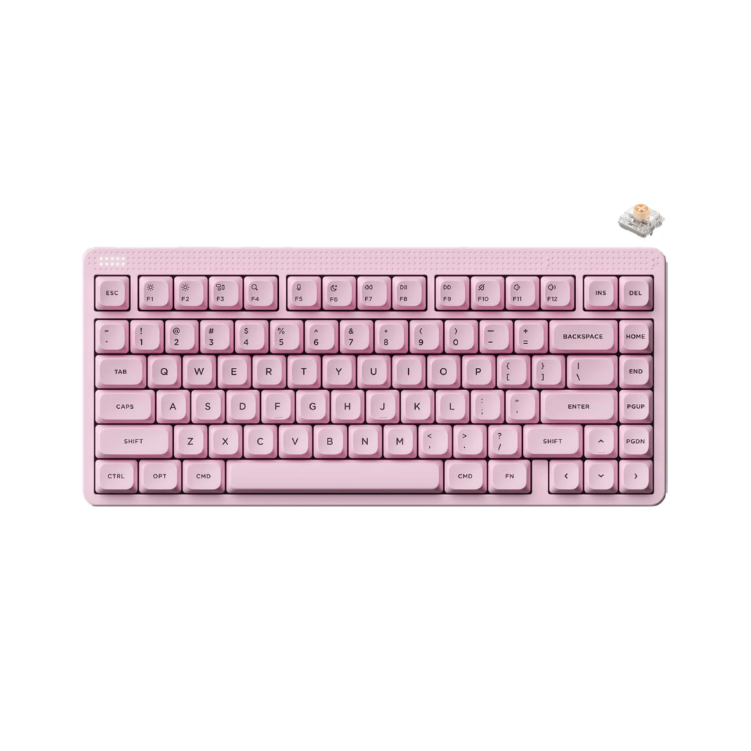 Nuphy Node75 Low-Profile Pink / Blush Max Keyboard