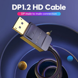 Vention Displayport Cable Male to Male 4K 60Hz (5-Meters HAKBJ/10-Meters HAKBL)
