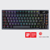 Asus ROG Azoth Black NX Storm Custom Hot-swappable Wireless Mechanical Gaming Keyboard M701
