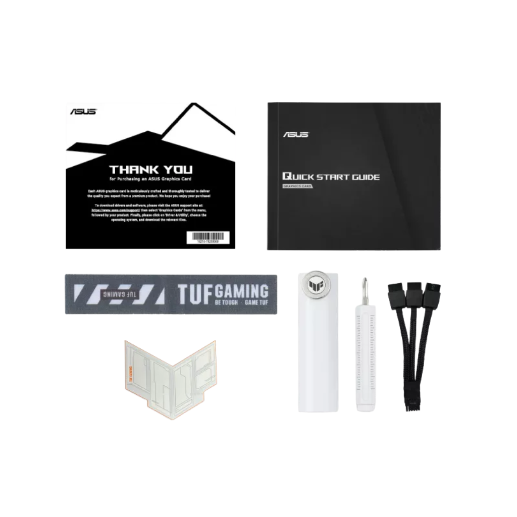 Asus TUF Gaming RTX 5070 TI 16GB OC White GDDR7 TUF-RTX5070TI-O16G-WHITE Graphics Card
