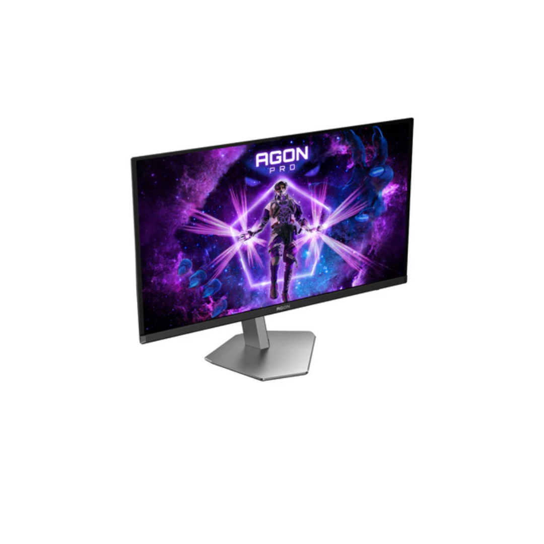 AOC Agon Pro AG276UZ 27" Dual Mode @ 240Hz UHD (3840x2160) / @ 480Hz FHD (1920x1080) 0.3ms MPRT Fast IPS Gaming Monitor with Tilt, Pivot, Swivel & Height Adjustment (Black/Grey)