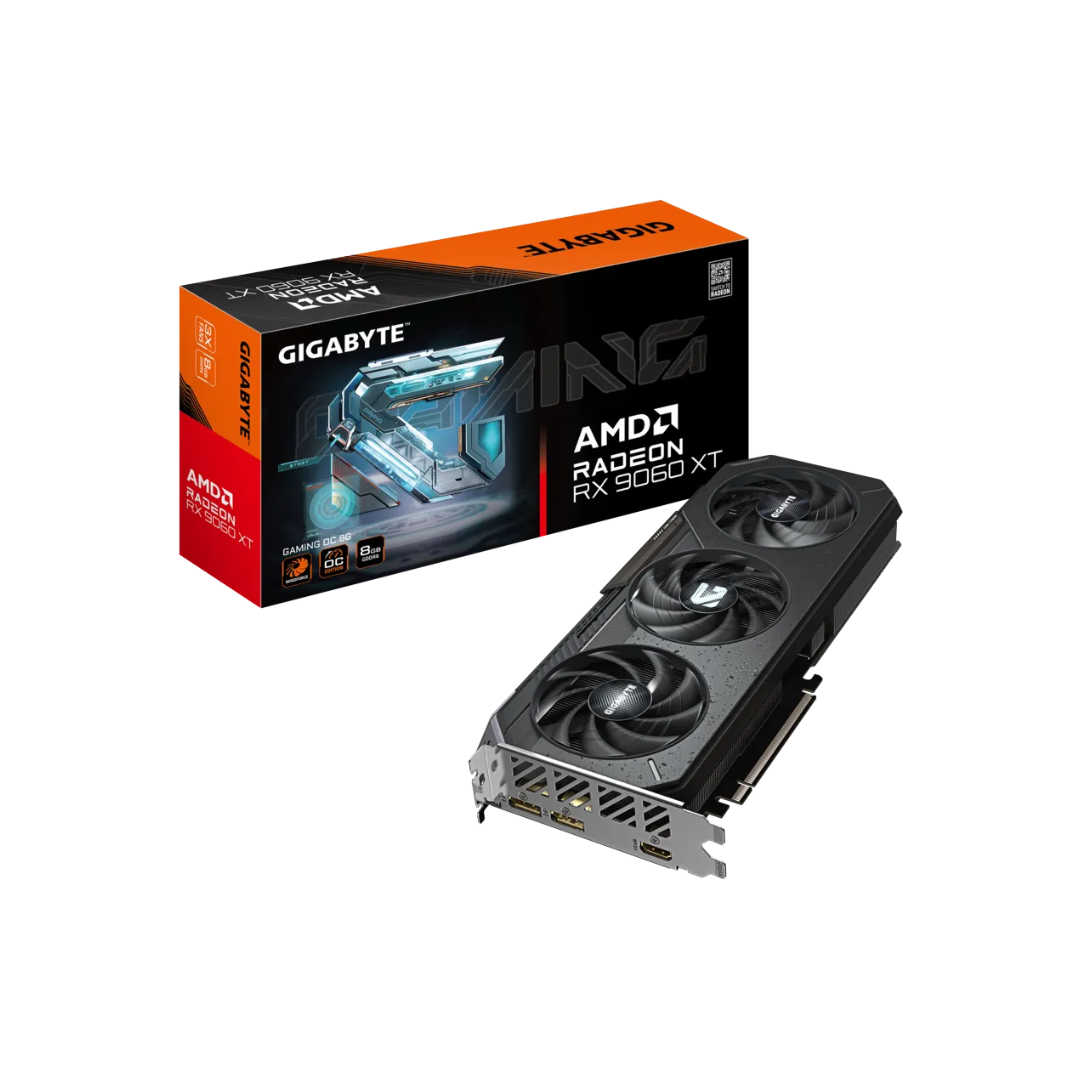 Gigabyte RX 9060 XT Gaming OC 8GB GV-R9060XTGAMING-OC-8GD Graphics Card