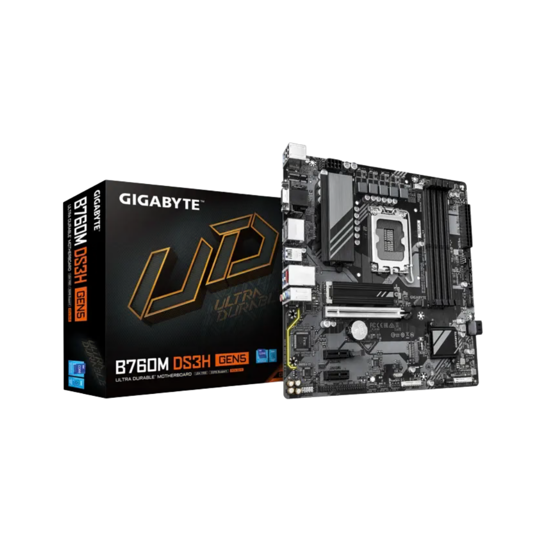 Gigabyte B760M DS3H Gen5 DDR5 LGA 1700 Motherboard