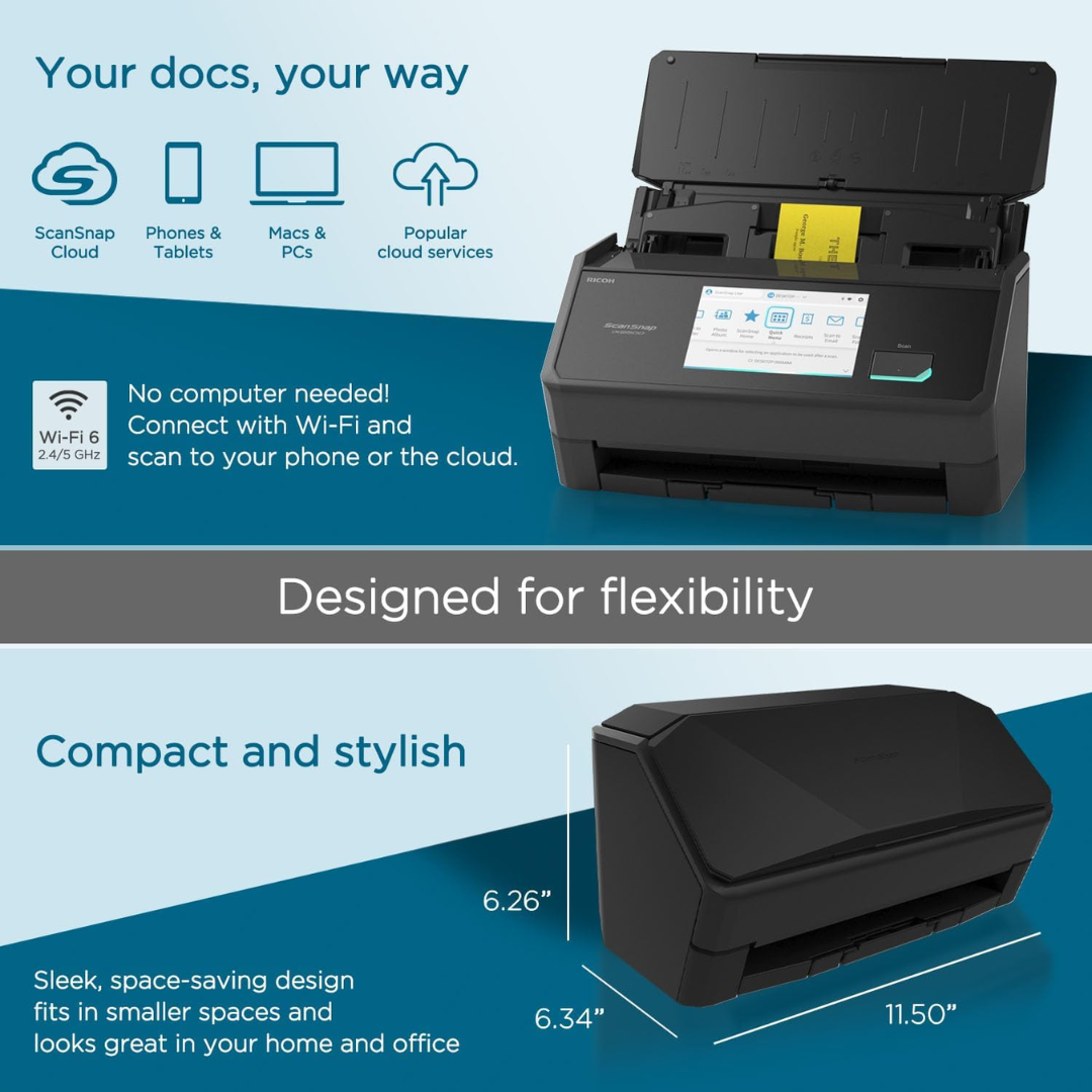 Ricoh ScanSnap iX2500 Scanner