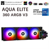 Thermalright Aqua Elite 360 V3 ARGB Black TL-C12BS-V2 CPU Liquid Cooler