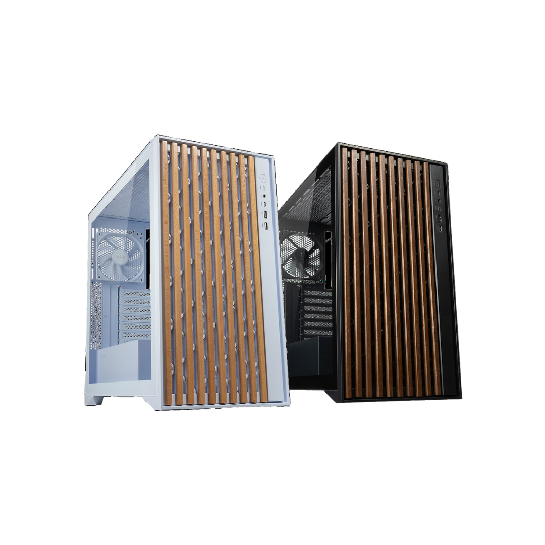 Tecware Timber High Airflow ATX TG Case w/ 4X120mm Fan