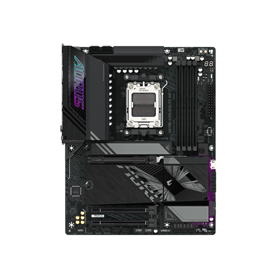 Gigabyte X870E Aorus Elite WiFi7 4*DDR5 ATX AM5 Motherboard